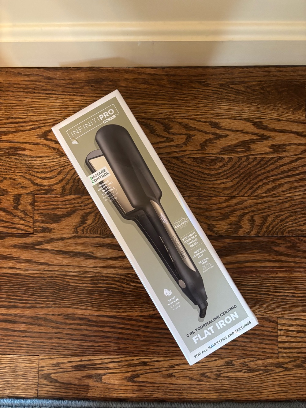 Conair InfinitiPro 2-in-1 Black Flat Iron